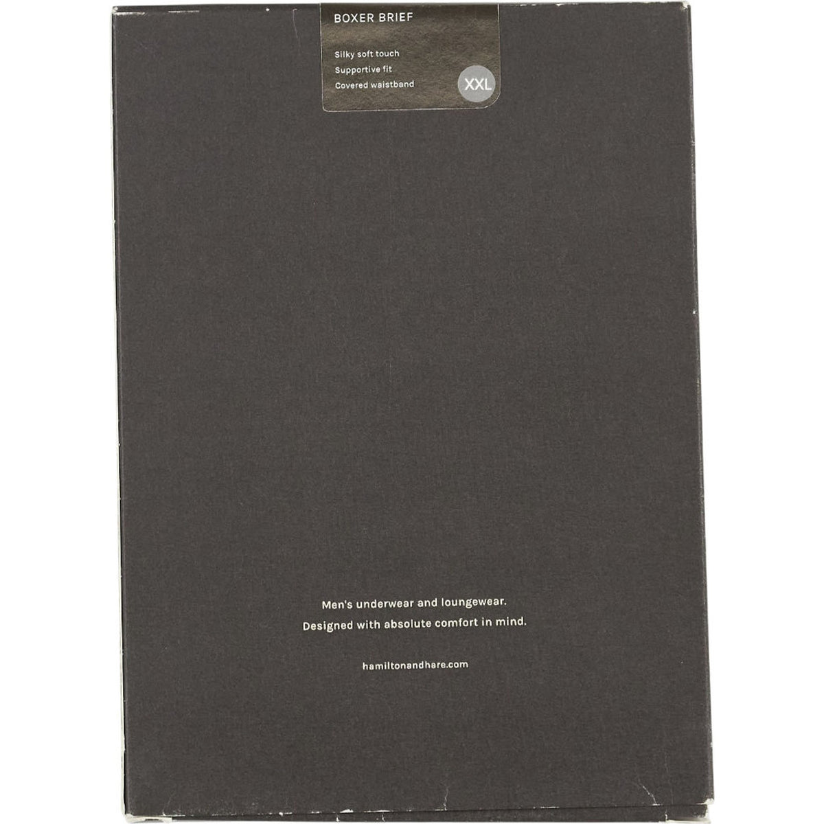 Hamilton + Hare White Boxer Brief XXL