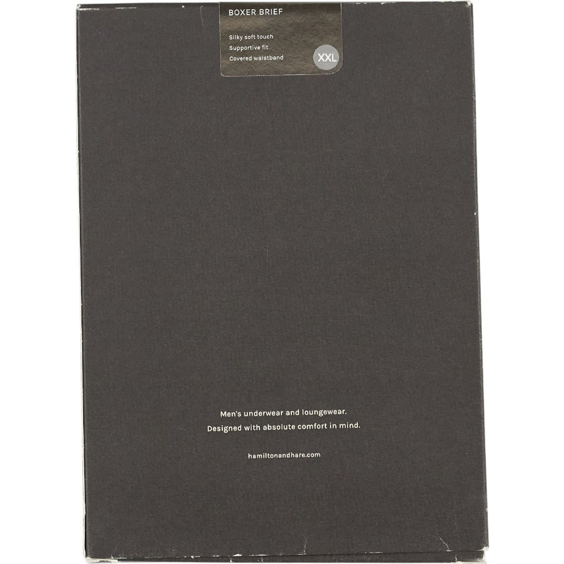 Hamilton + Hare White Boxer Brief XXL