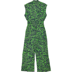 Baukjen Green Leaf Pattern Nadine Jumpsuit