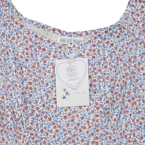 Pink City Prints Floral Cotton Dress