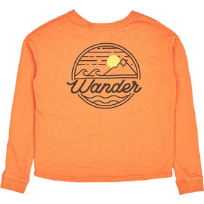 Passenger Orange Long Sleeve Top