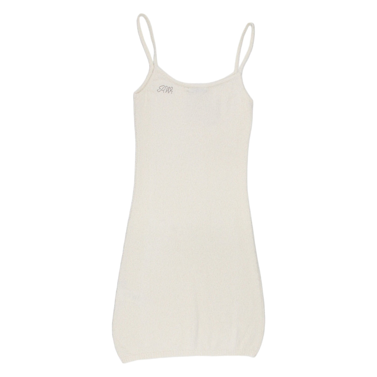 Paloma Wool Cream Boucle Strappy Dress
