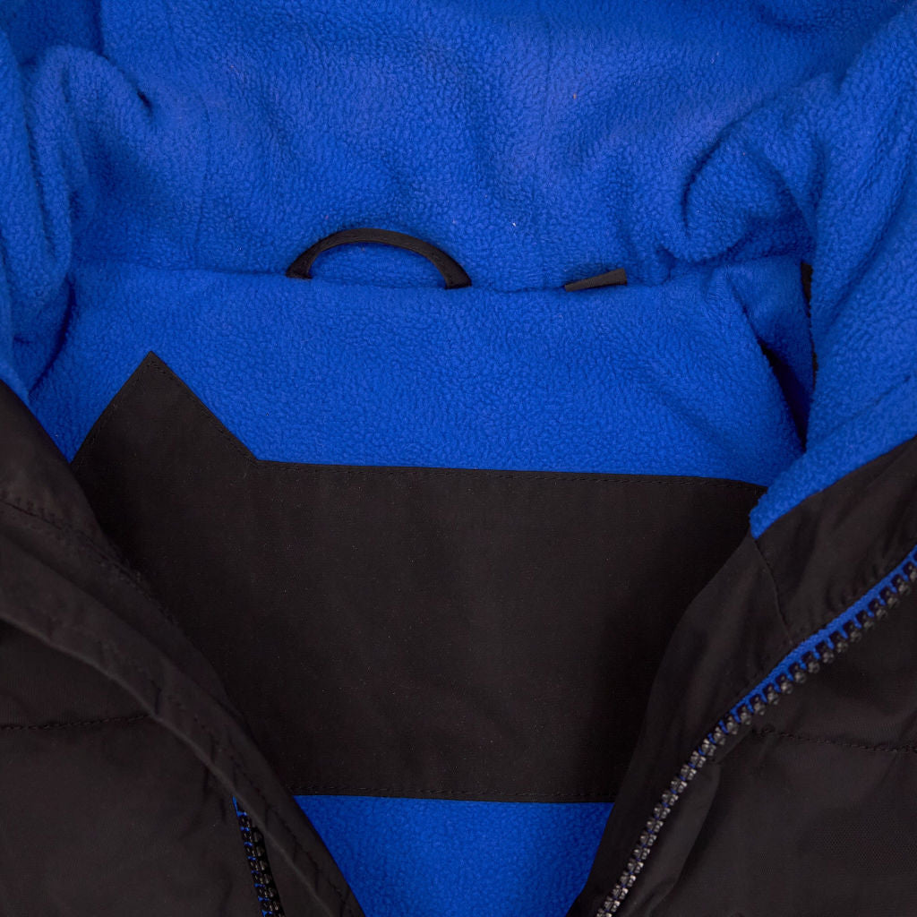 Superdry Black Blue Puffer Jacket