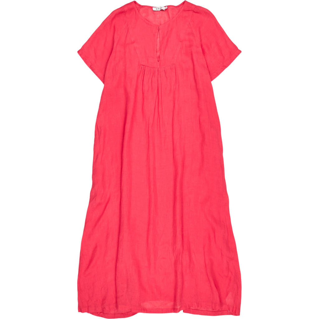 NRBY Pink Linen Dress