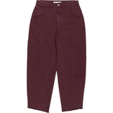Seventy + Mochi Mulberry Burgundy Twisted Bo Jeans