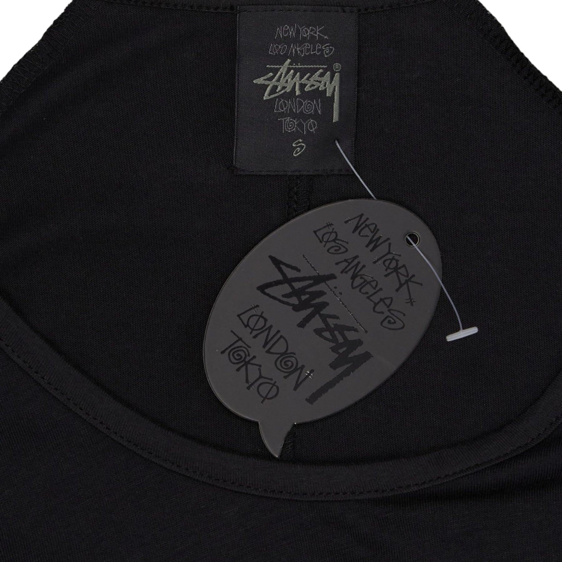 Stussy Black Long Sleeve Top