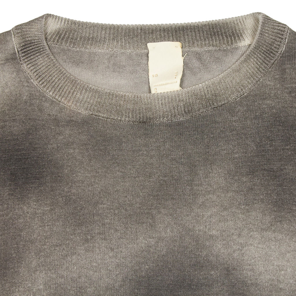 Joseph Light Grey Silk Round Neck Jumper