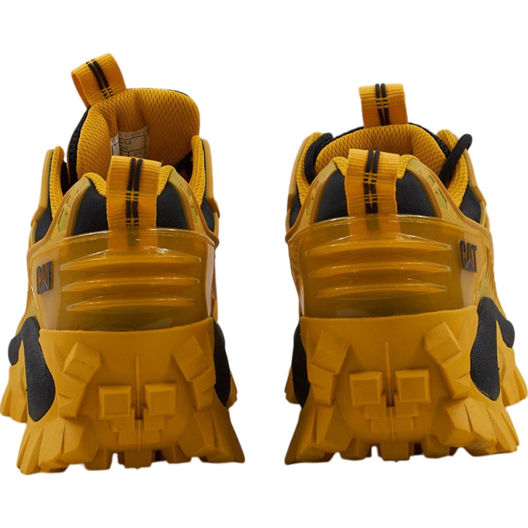 CAT Yellow Chunky Trainers