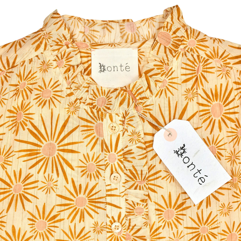Bonte Orange Multi Anais Shirt