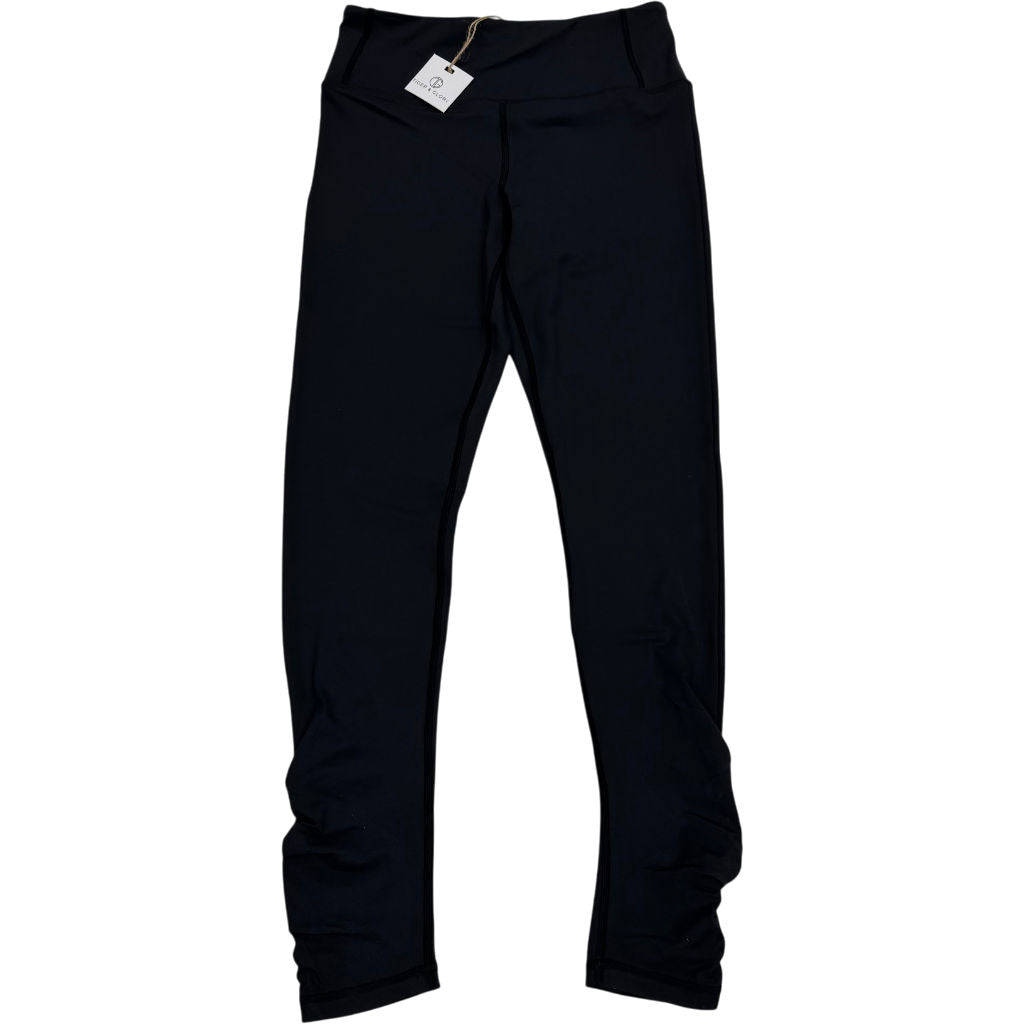 Tiger & Glory Black Ruched Leggings