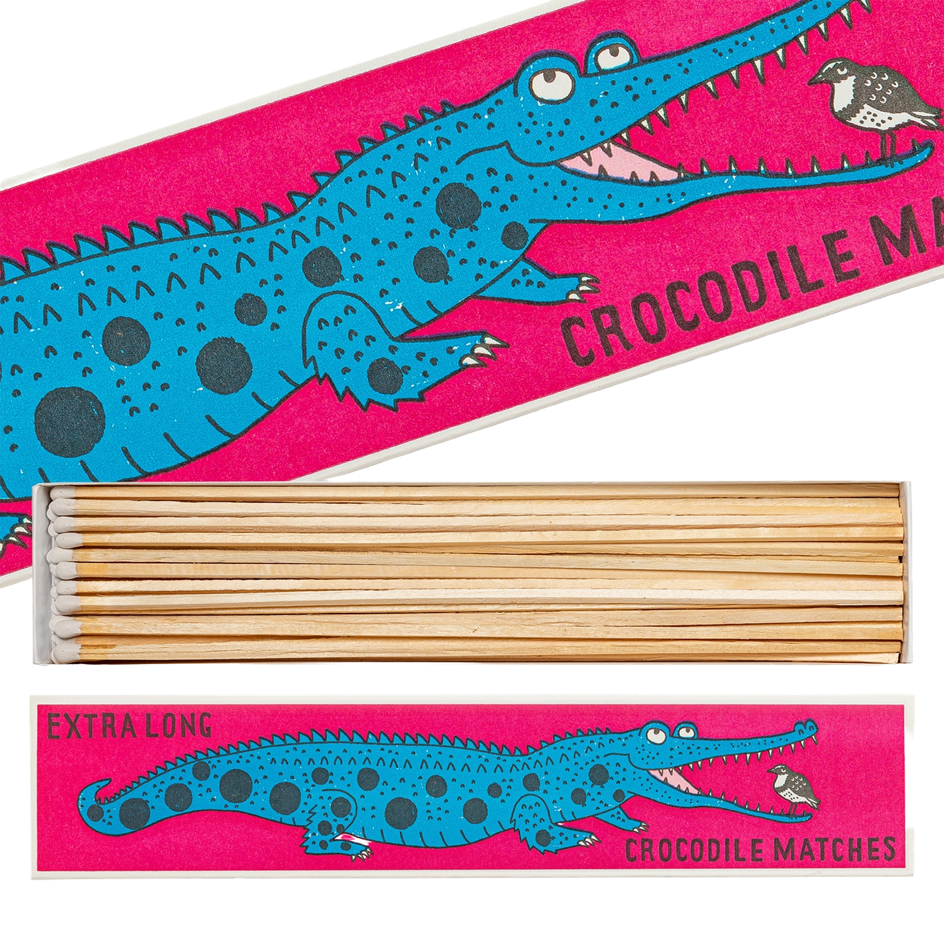 Crocodile Long Luxury Matches