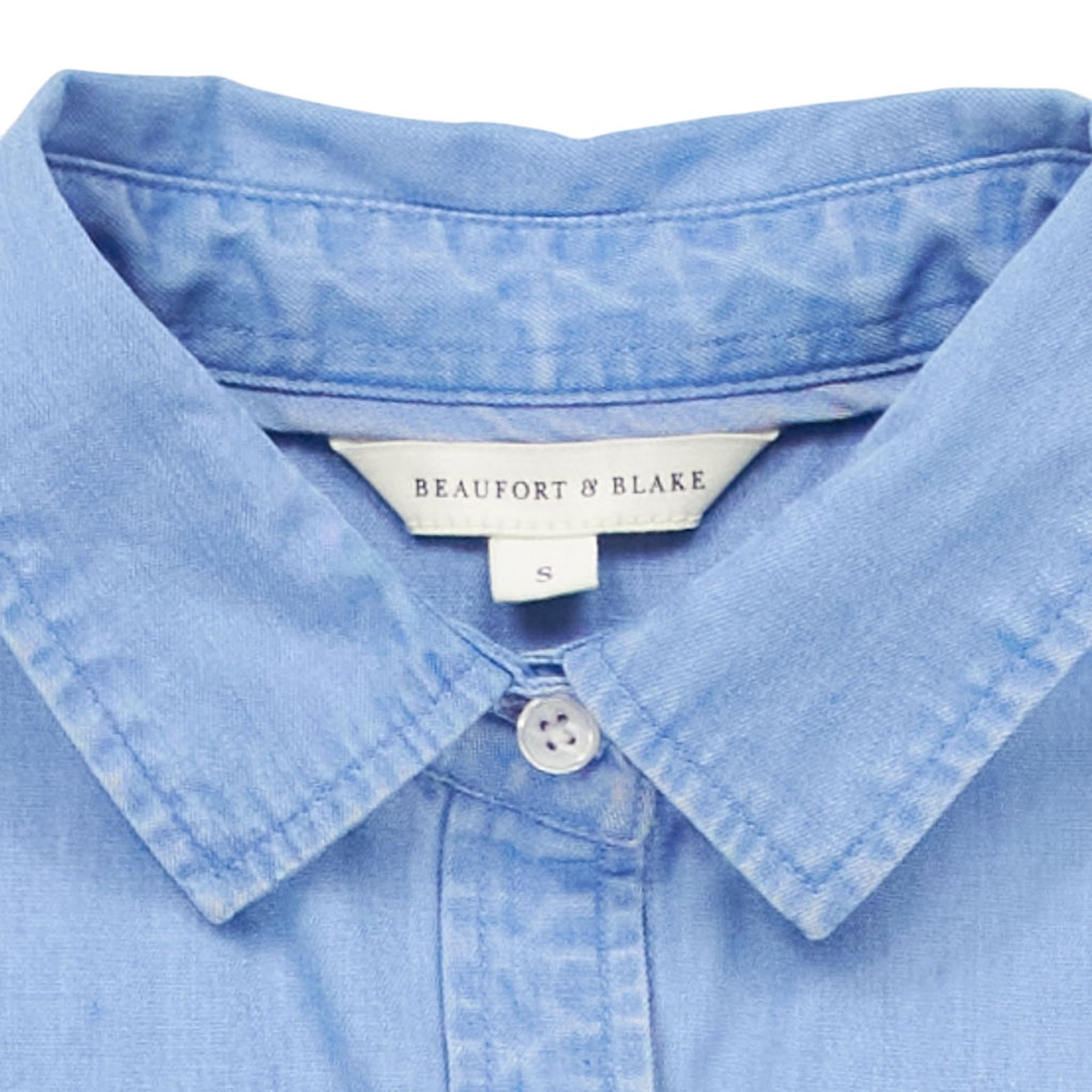 Beaufort & Blake Blue Sleeveless Shirt