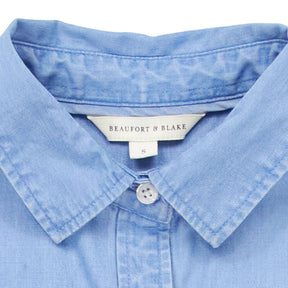 Beaufort & Blake Blue Sleeveless Shirt