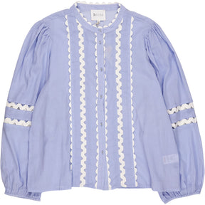Bonte Chalk Blue Eulis Shirt