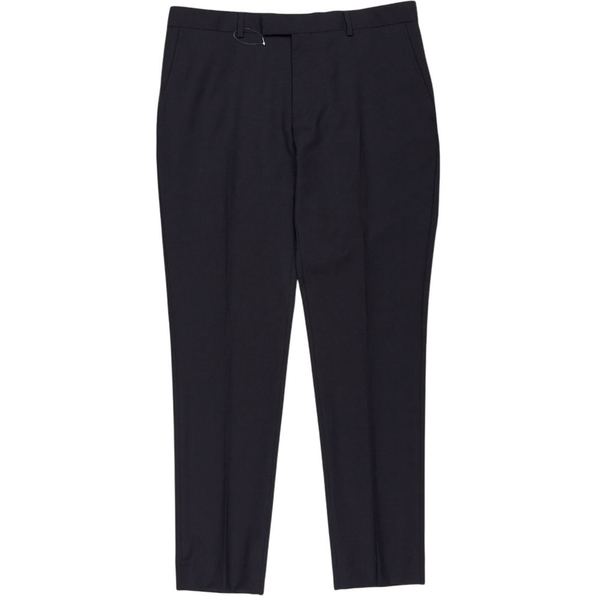 DKNY Black Wool Blend Trousers