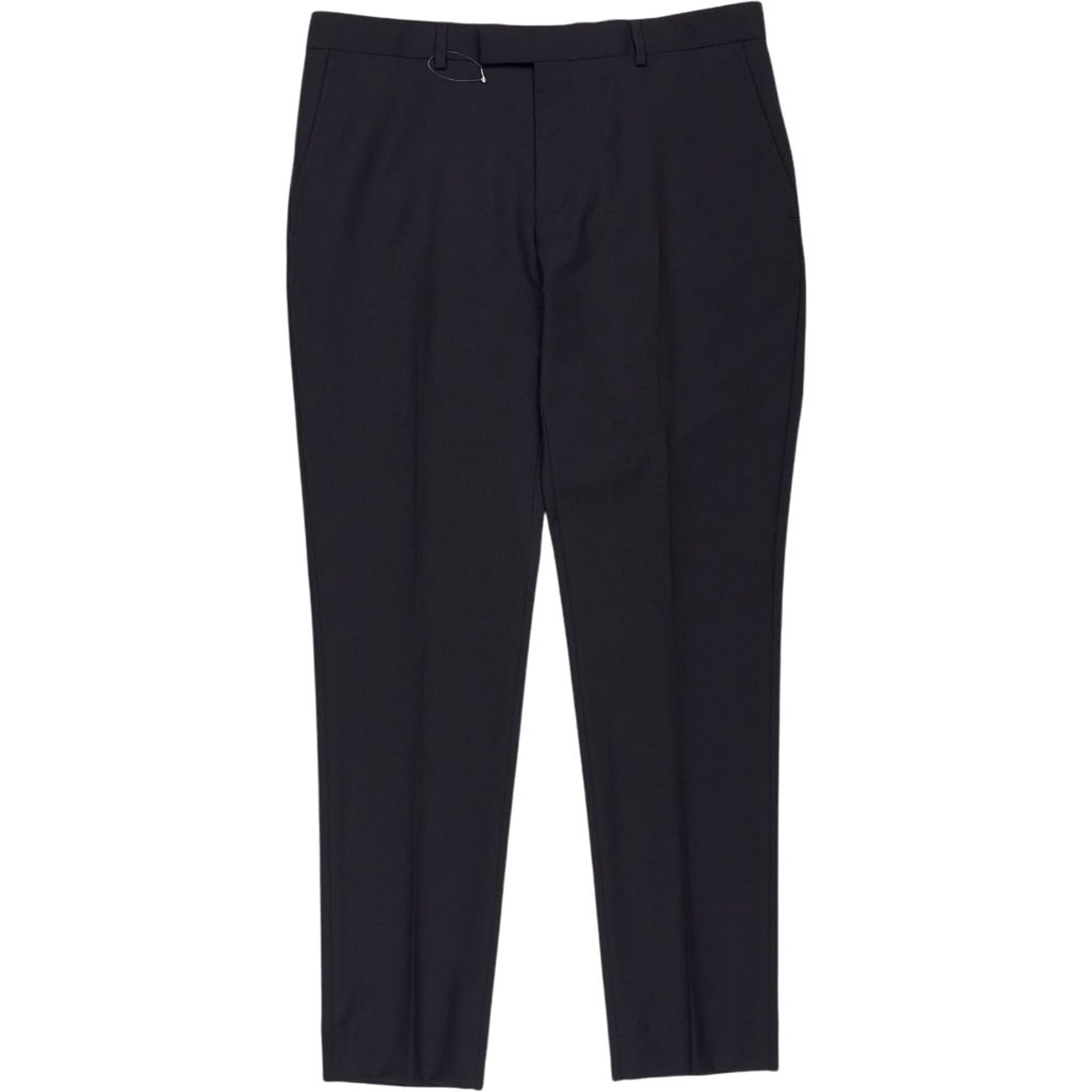 DKNY Black Wool Blend Trousers
