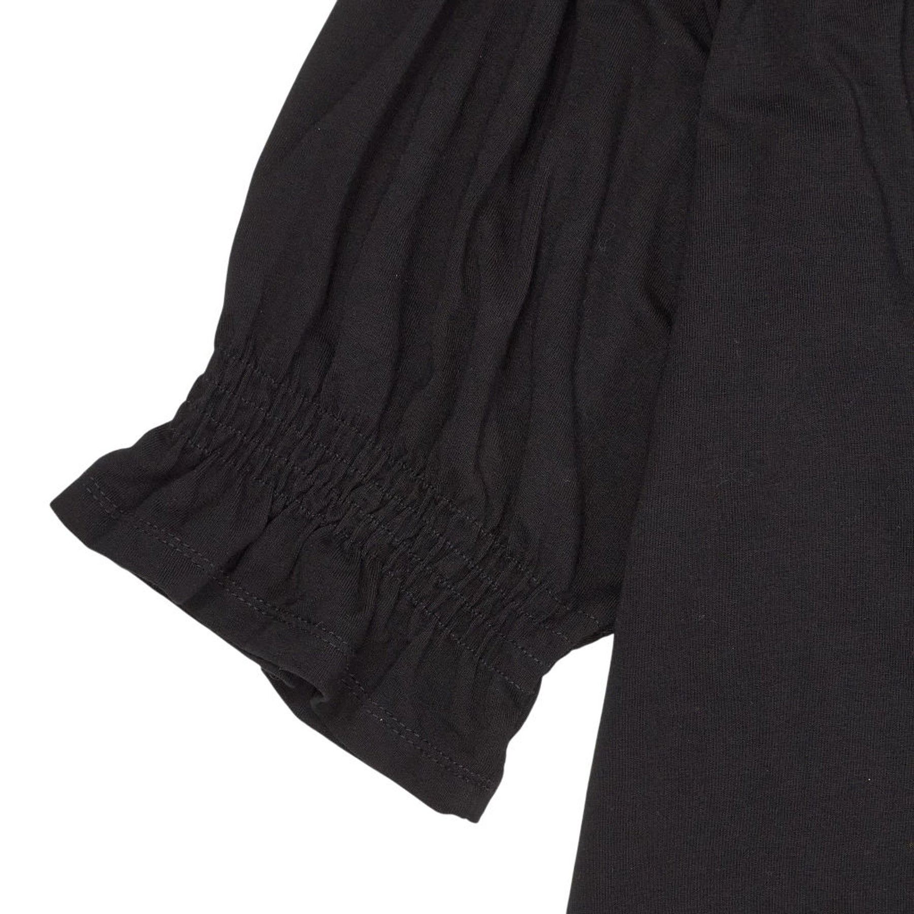 Baukjen Black Nola Short Sleeve Blouse