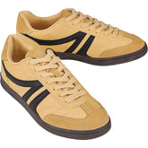 STWD Pull & Bear Yellow Faux Leather Sneakers