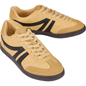 STWD Pull & Bear Yellow Faux Leather Sneakers