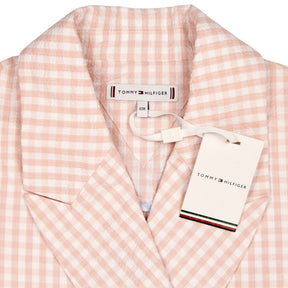 Tommy Hilfiger Pink Check Blazer and Shorts Set