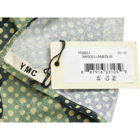 YMC Green Polka Dot Scarf