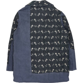 By Walid Blue Patterned Jacket