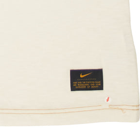 Nike Cream Short Sleeve Knit Top