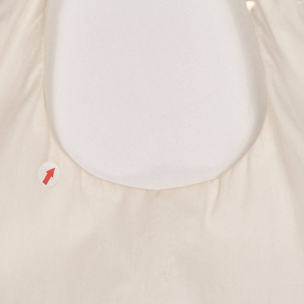 SRVC Cream Halter Off-Shoulder Top