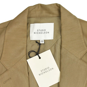 Studio Nicholson Pampas Conde Linen Blazer