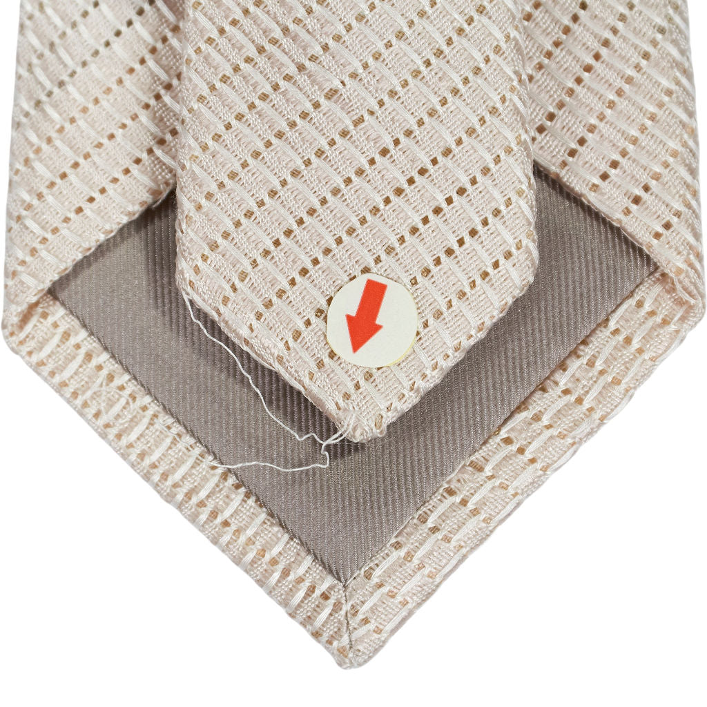 Moss Beige Patterned Tie Bundle x 4
