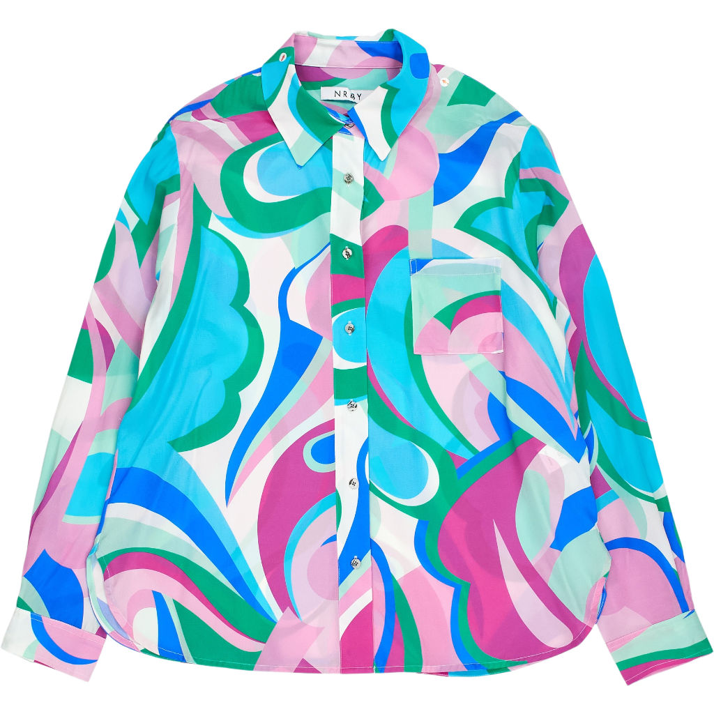 NRBY Multicolour Silk Shirt