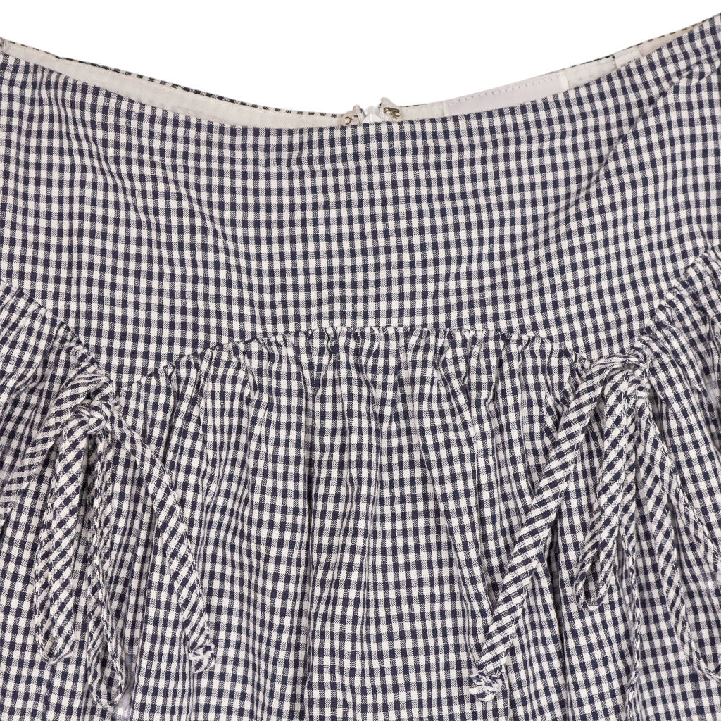 Reclaimed Vintage Black White Gingham Skirt