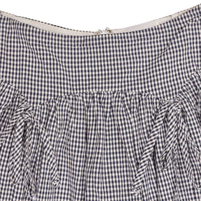 Reclaimed Vintage Black White Gingham Skirt
