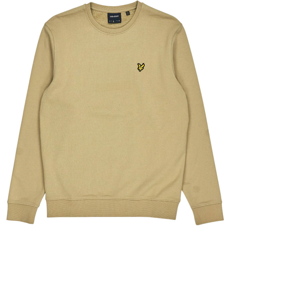 Lyle & Scott Beige Crew Neck Sweatshirt