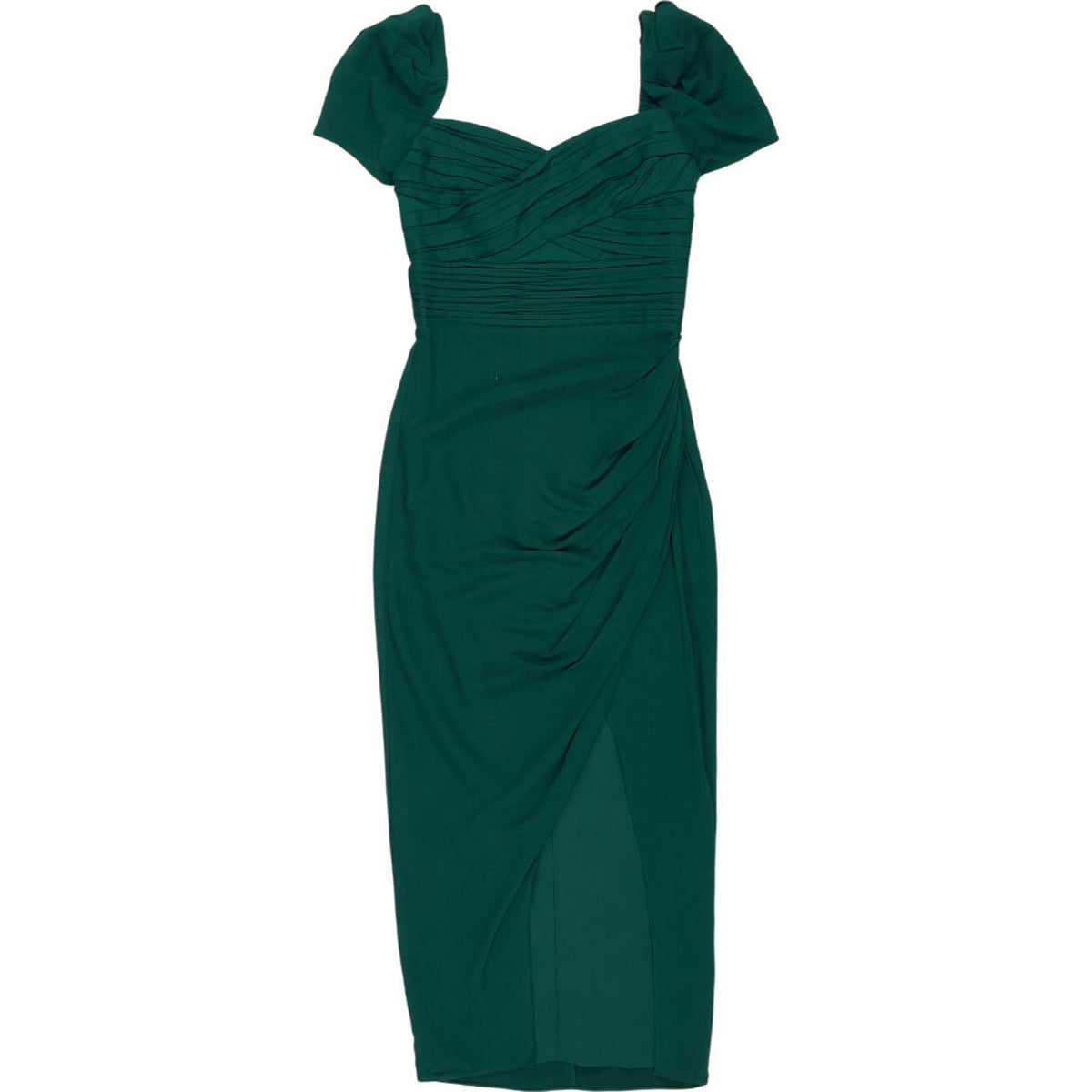 Self-Portrait Green Iris Midi Dress