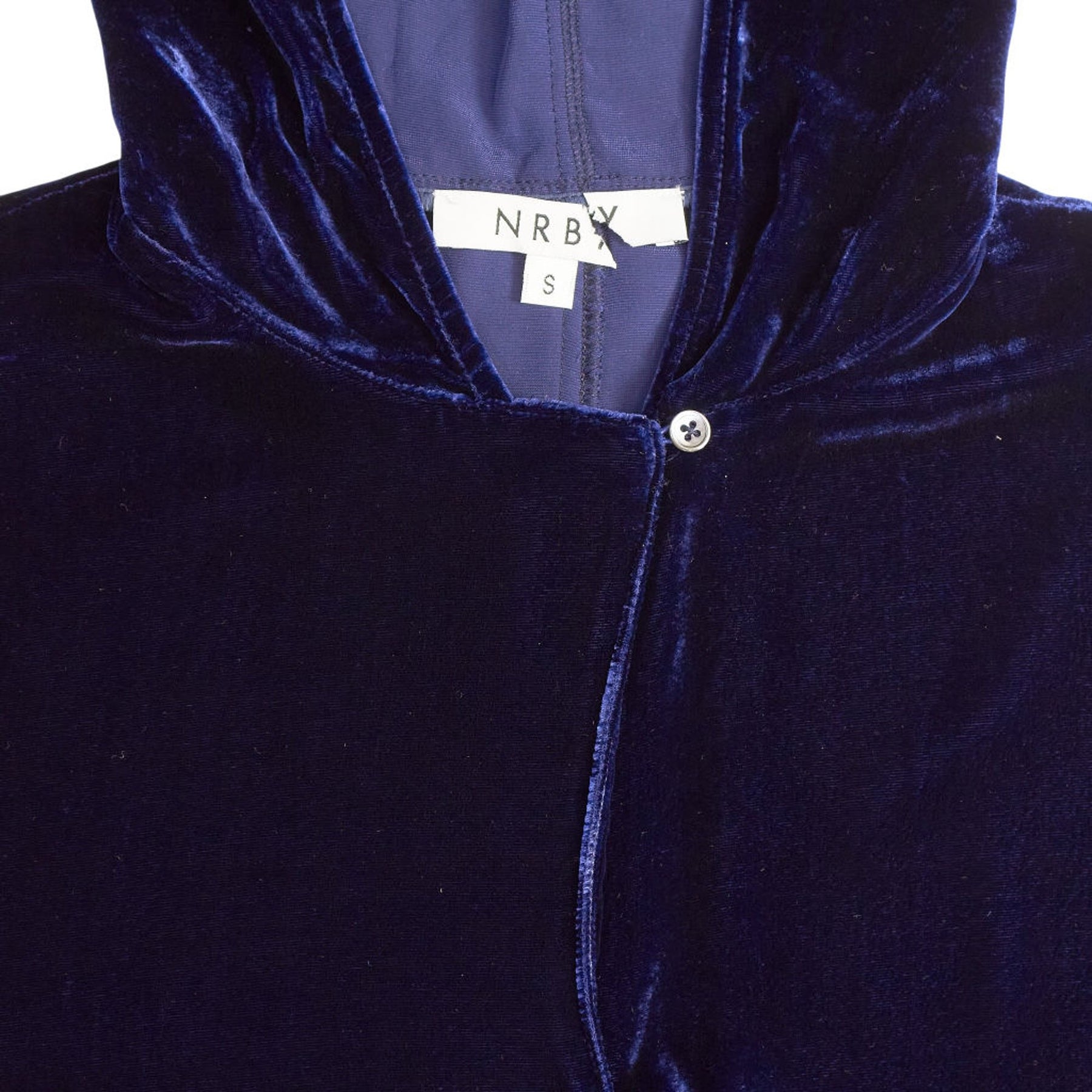 NRBY Blue Velvet Hoodie
