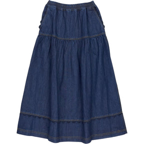 Bonte Dark Denim Manderie Skirt