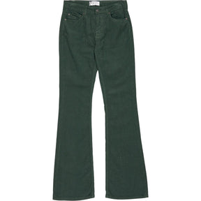Motel Green Cord Bootleg Jeans
