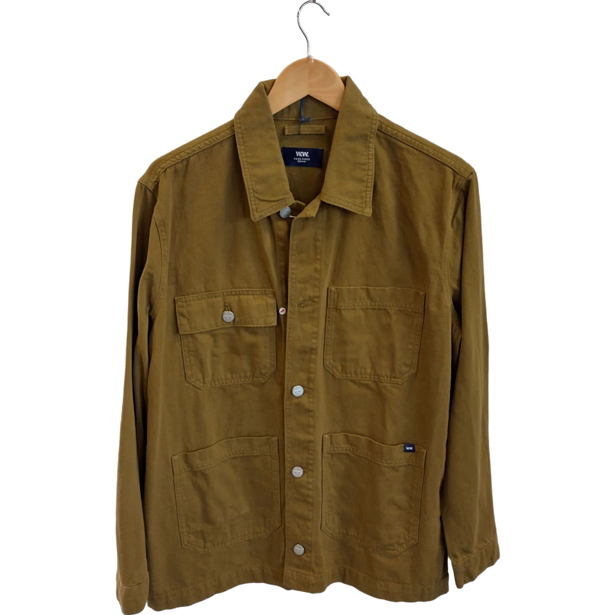Wood Wood Brown Begin Jacket Organic Cotton