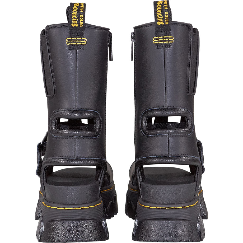 Dr Martens Black Mattison Gladiator Boots