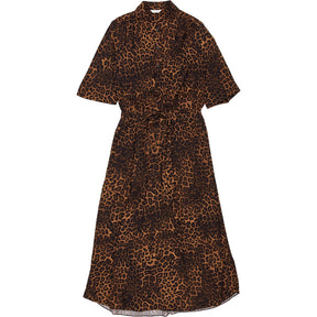Hush Brown Leopard Print Dress