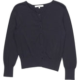 L.K. Bennett Black Silk Cotton Cardigan