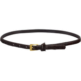 YMC Brown Pony-hair Belt