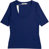 Baukjen Deep Indigo Blue Scoop Top