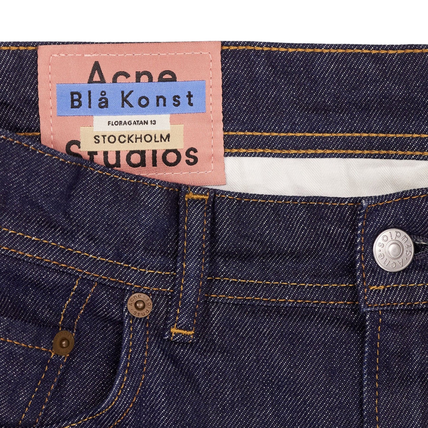 Acne Studios Blue Melk Indigo Jeans
