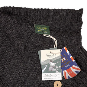 Glencroft Charcoal Wool Poncho