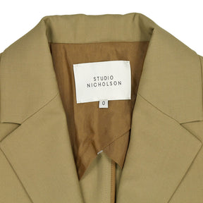 Studio Nicholson Beige Blazer Jacket