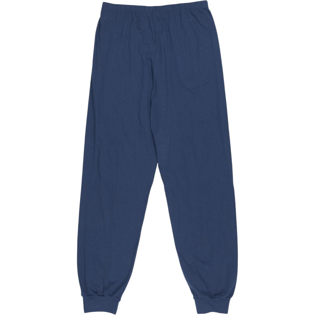 Schiesser Blue Comfort Fit Pajama Set