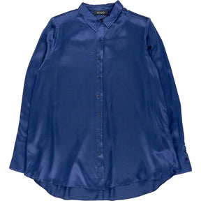 Novo Blue Premium Silk Shirt