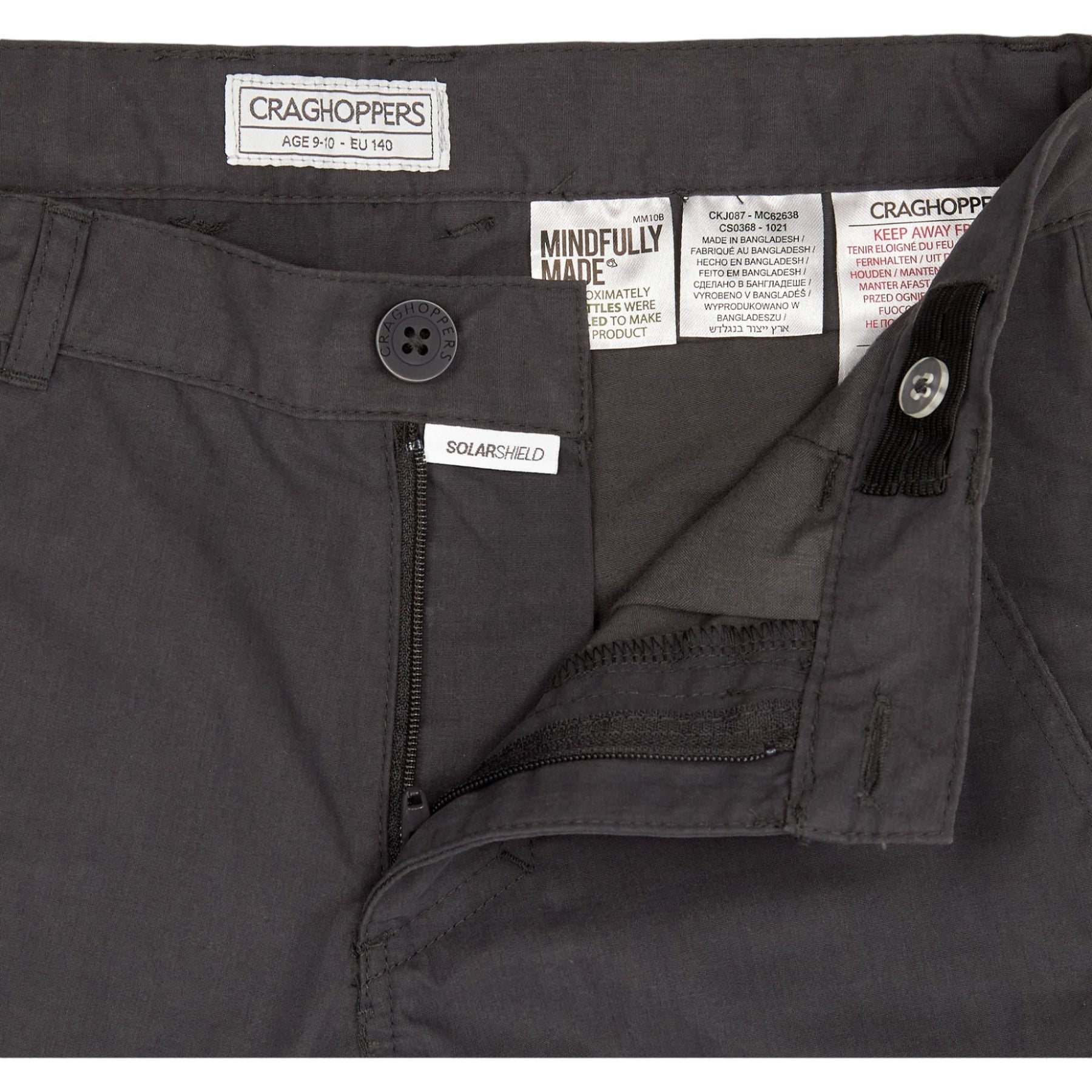 Craghoppers Black Pepper Trousers